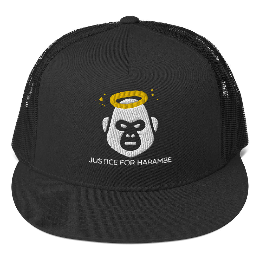 Justice for Harambe Trucker Hat