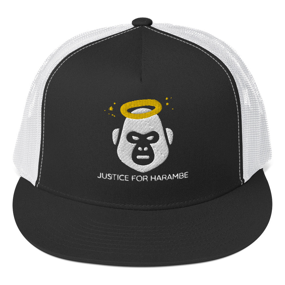 Justice for Harambe Trucker Hat