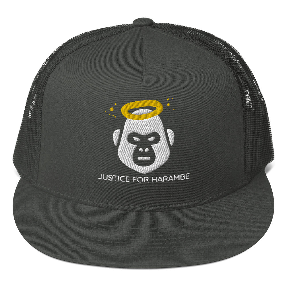 Justice for Harambe Trucker Hat