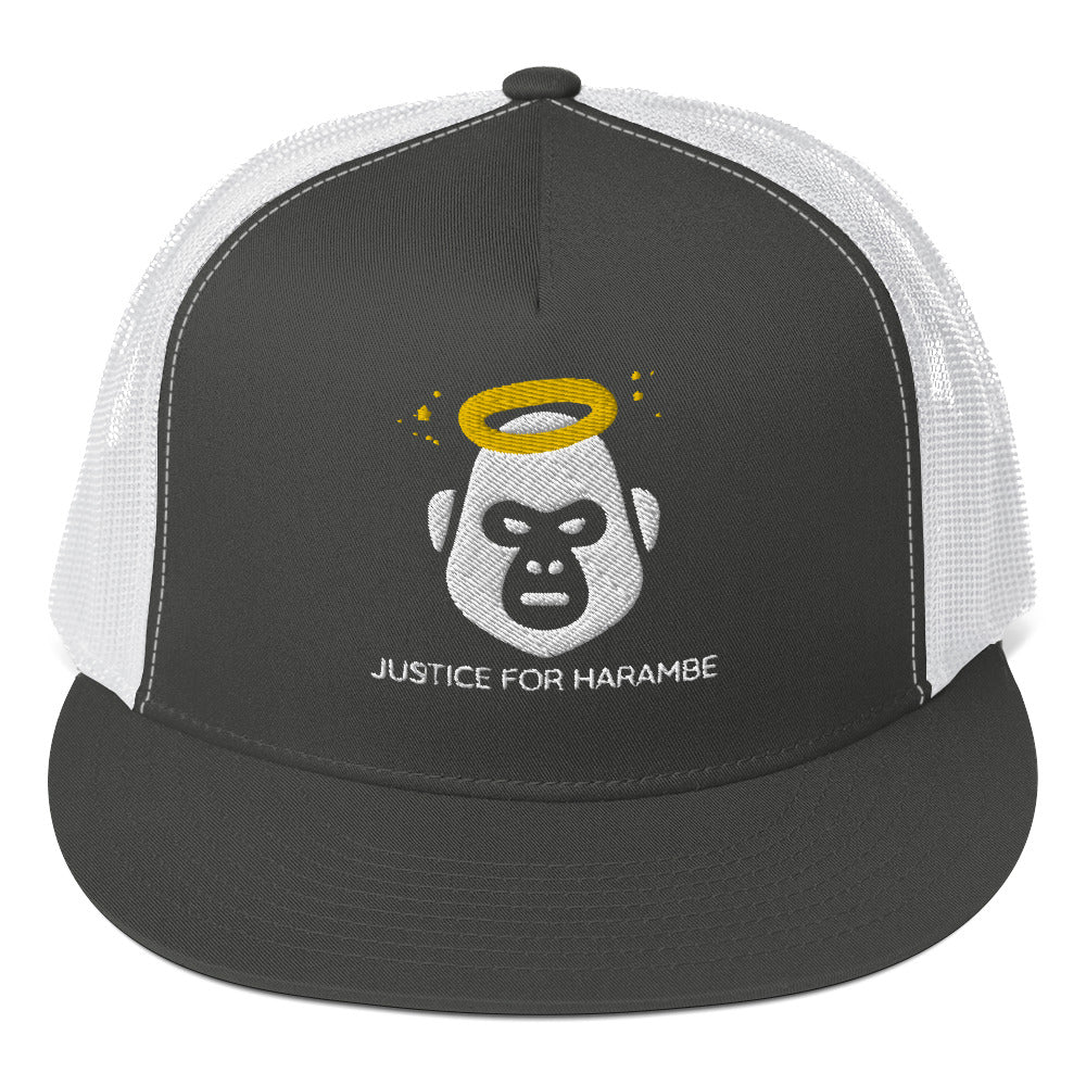 Justice for Harambe Trucker Hat