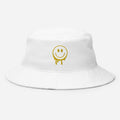 Melted Smiley Face Bucket Hat