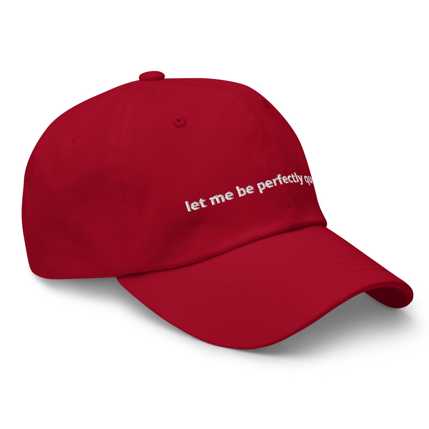 Let Me Be Perfectly Queer Pride Celebration Hat