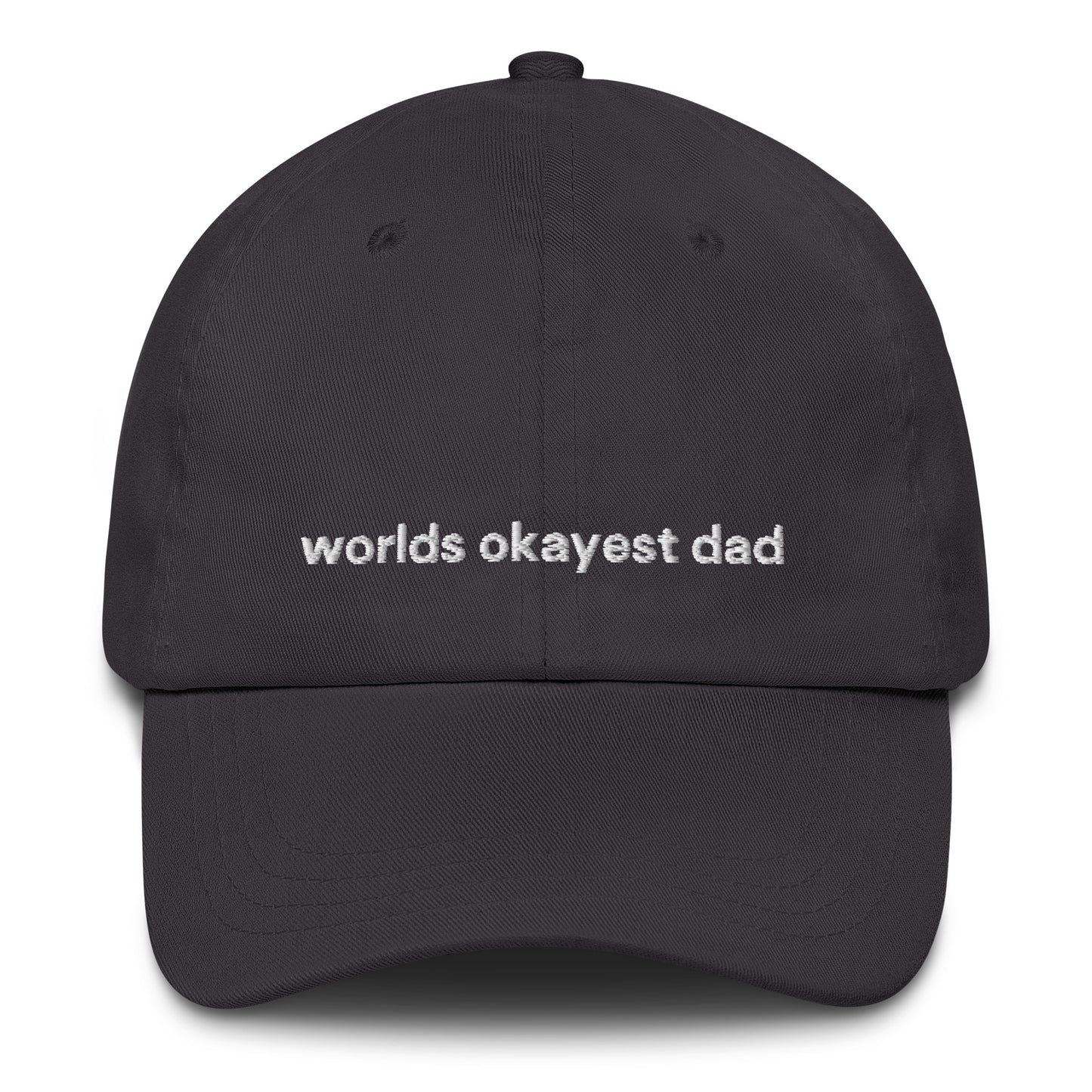 Worlds Okayest Dad hat