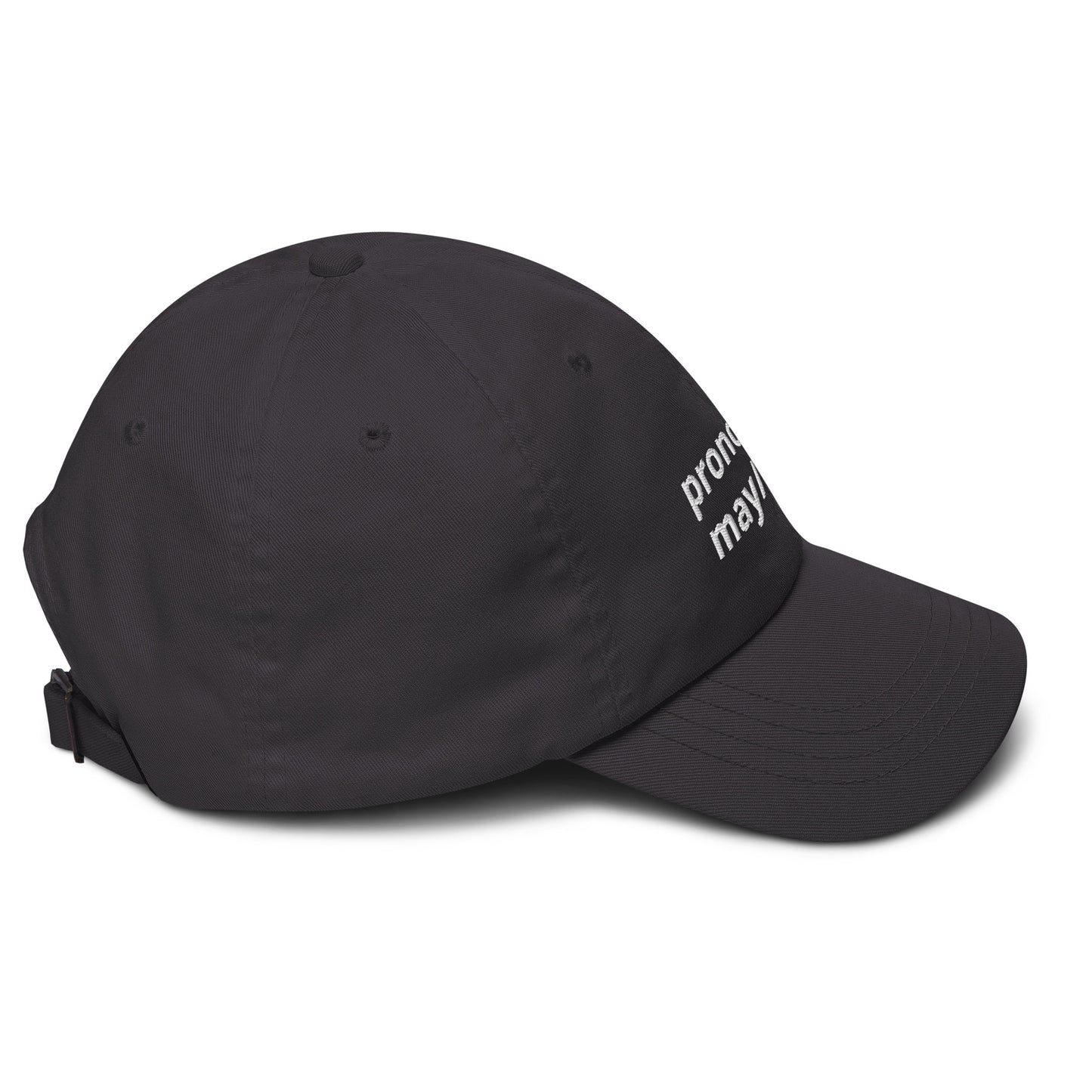 Pronouns: May/Hem Funny Baseball Hat