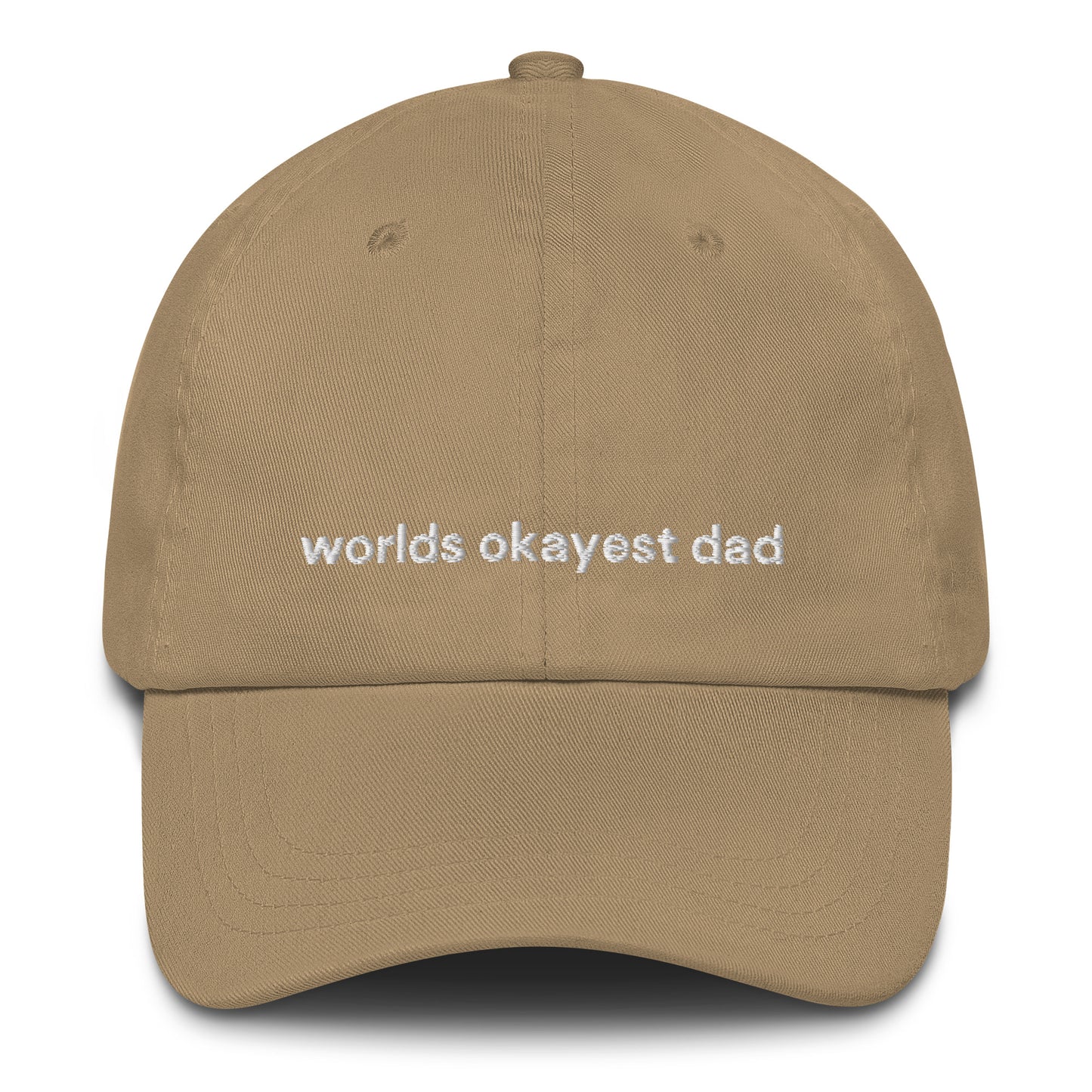 Worlds Okayest Dad hat