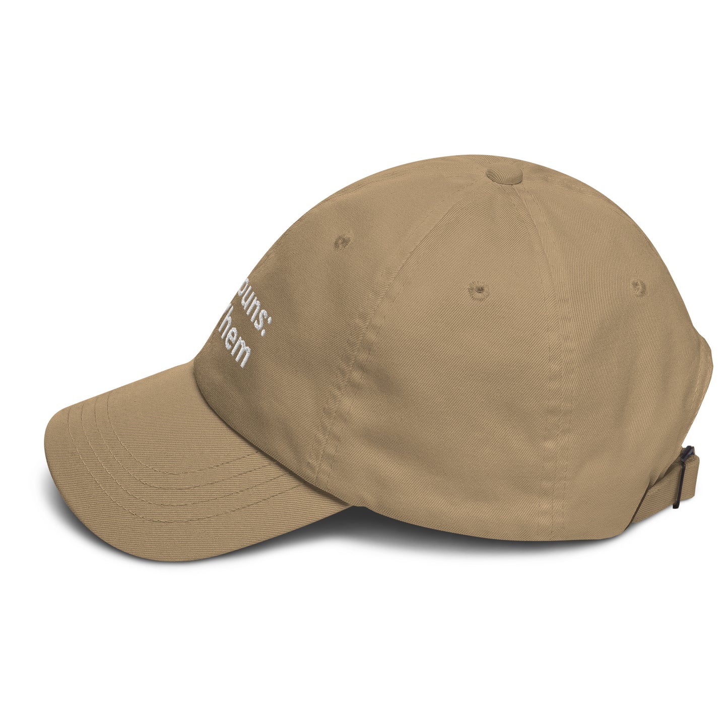 Pronouns: May/Hem Funny Baseball Hat