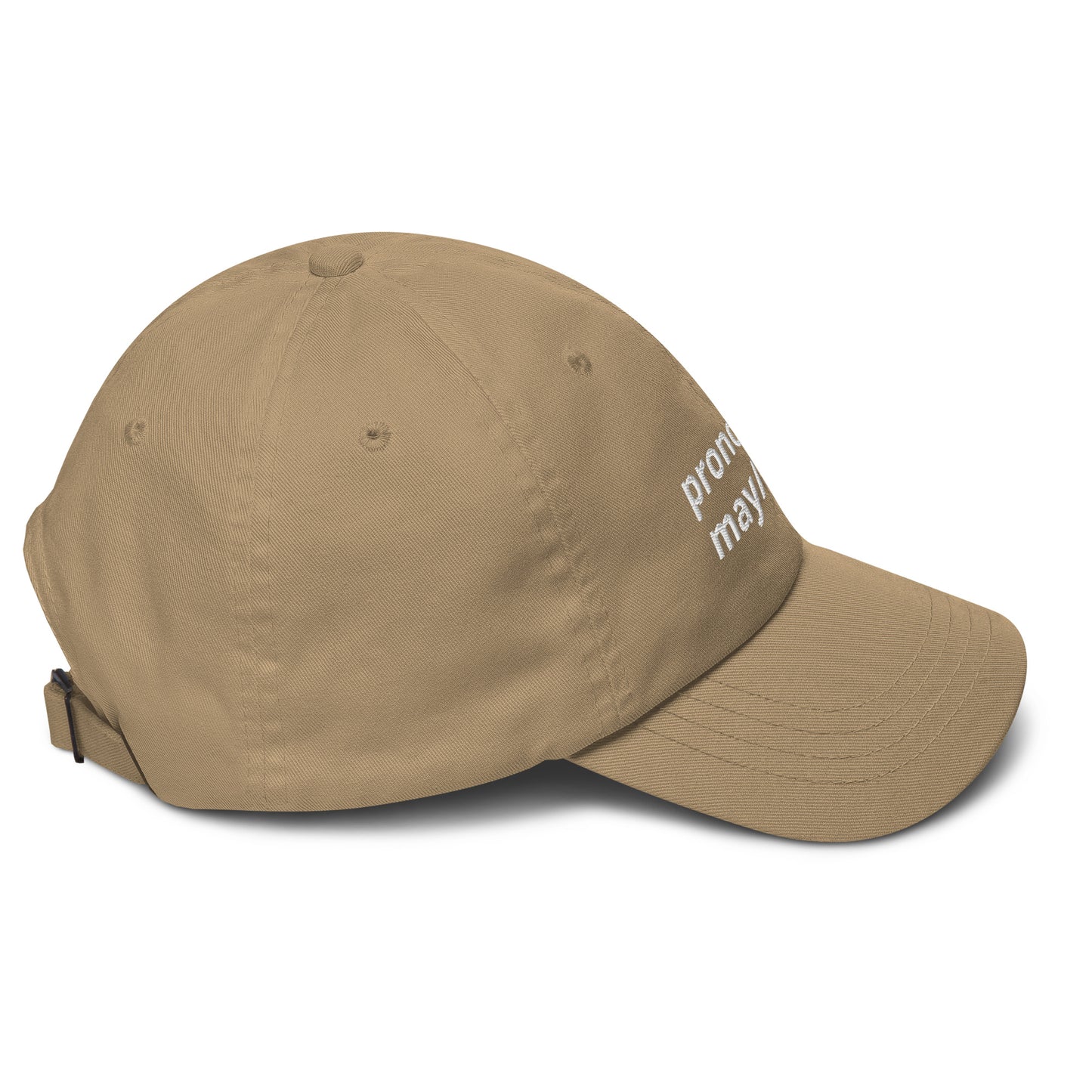 Pronouns: May/Hem Funny Baseball Hat