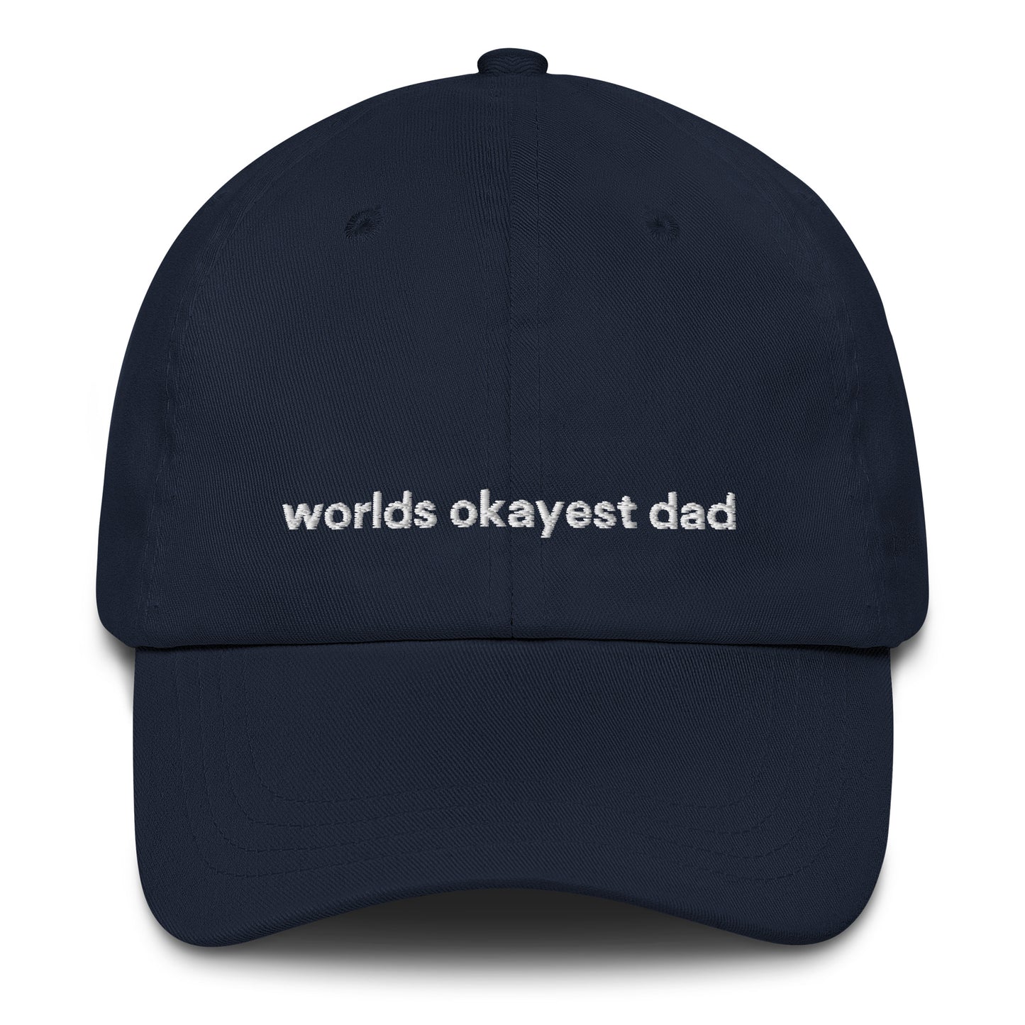 Worlds Okayest Dad hat