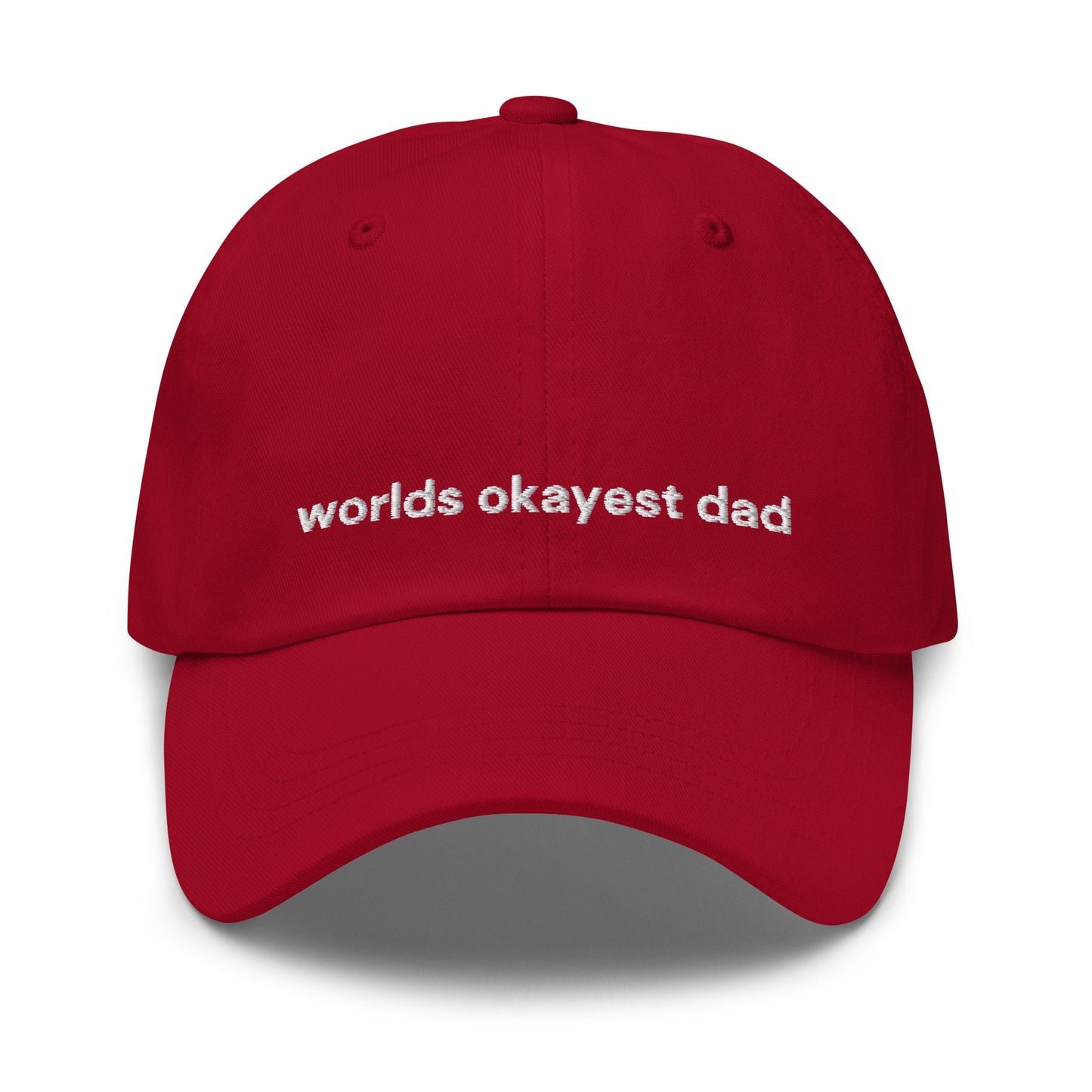 World Okayest Dad Fathers Day Funny Gift