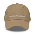 World Okayest Dad Fathers Day Funny Gift