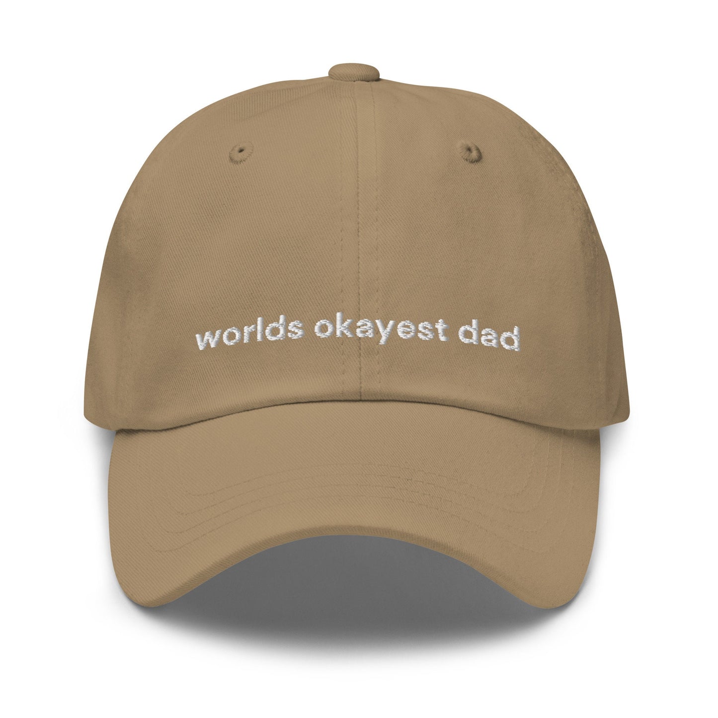 World Okayest Dad Fathers Day Funny Gift