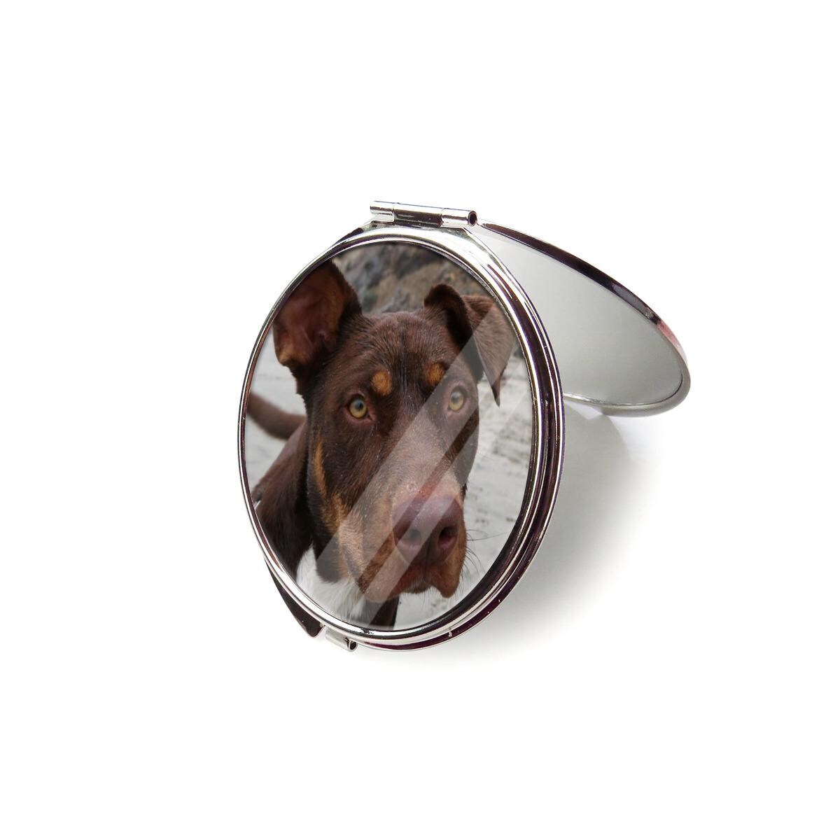 Custom Dog Pill Bottle or Compact Mirror - Add You Own Photo!