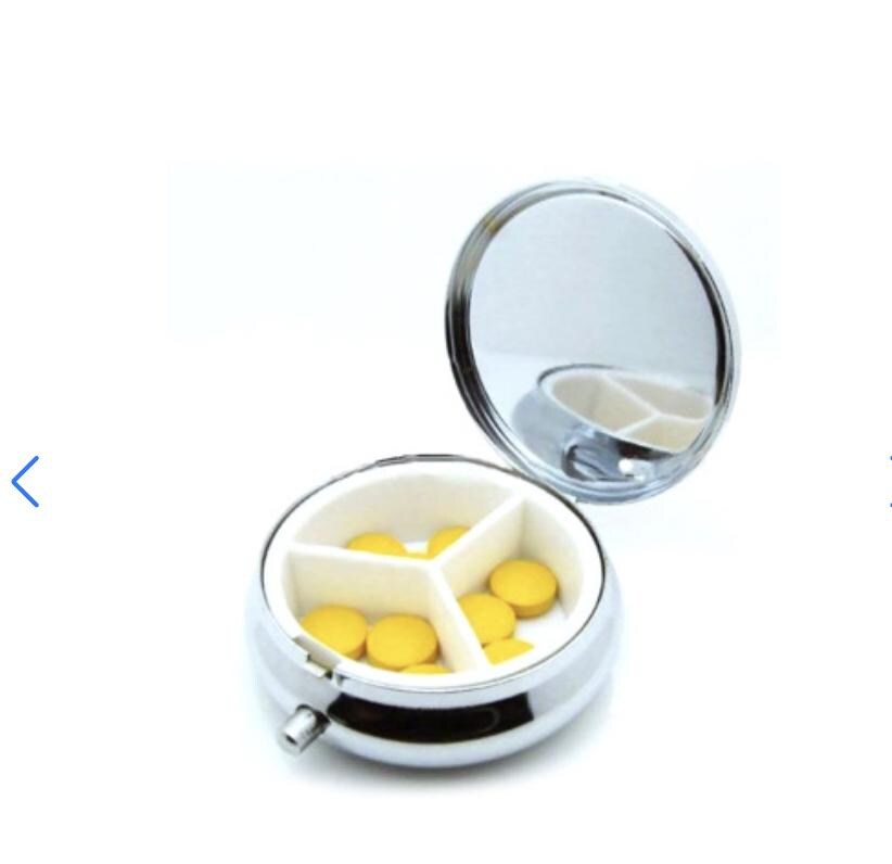 Custom Dog Pill Bottle or Compact Mirror - Add You Own Photo!