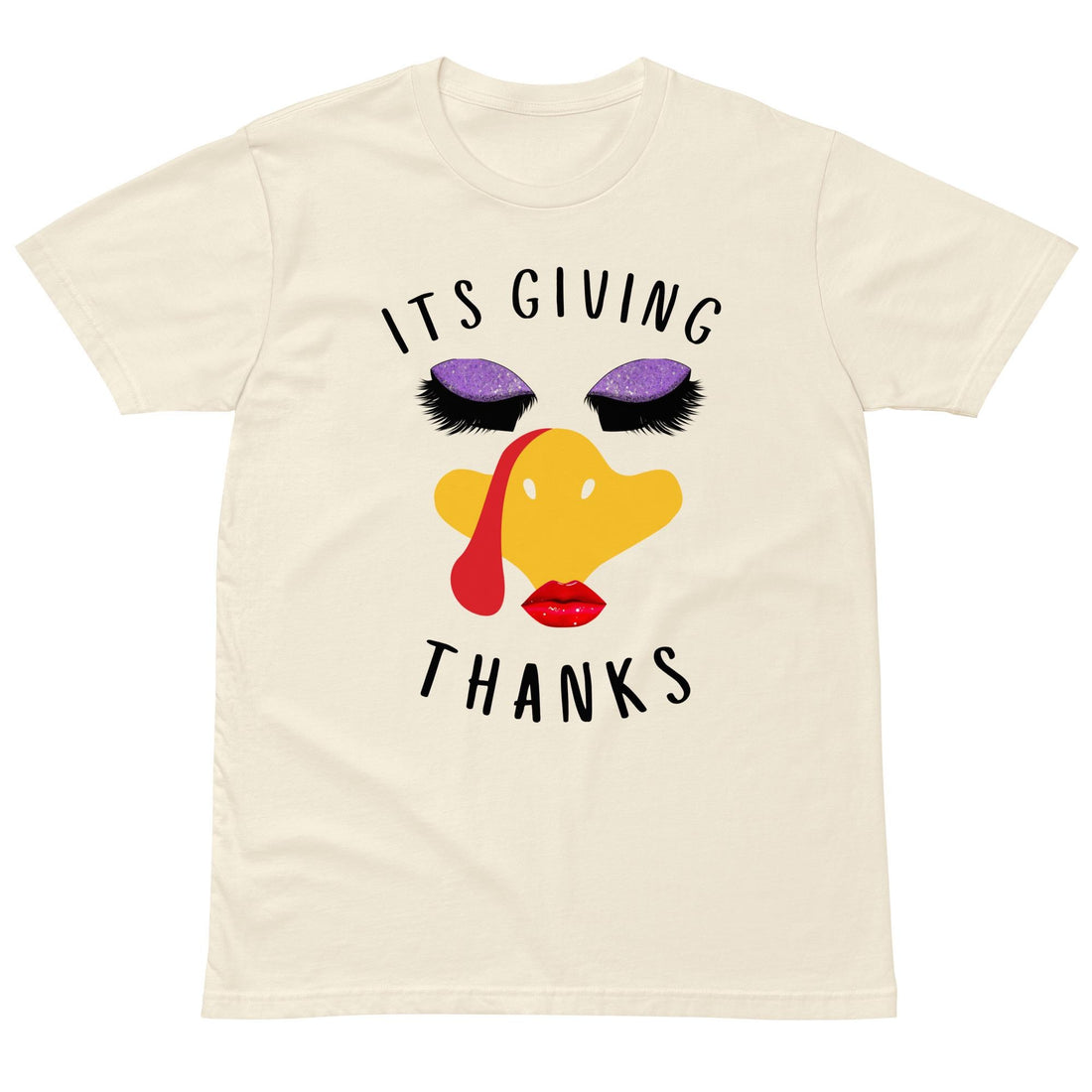 It's Giving Thanks Funny Thanksgiving Holiday T Shirt for Men and Women