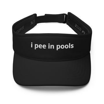 I Pee in Pools Visor