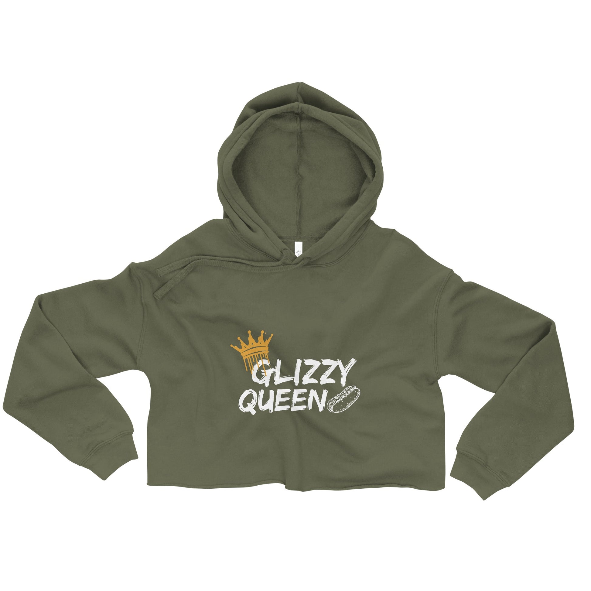 Glizzy Queen Cropped Hoodie