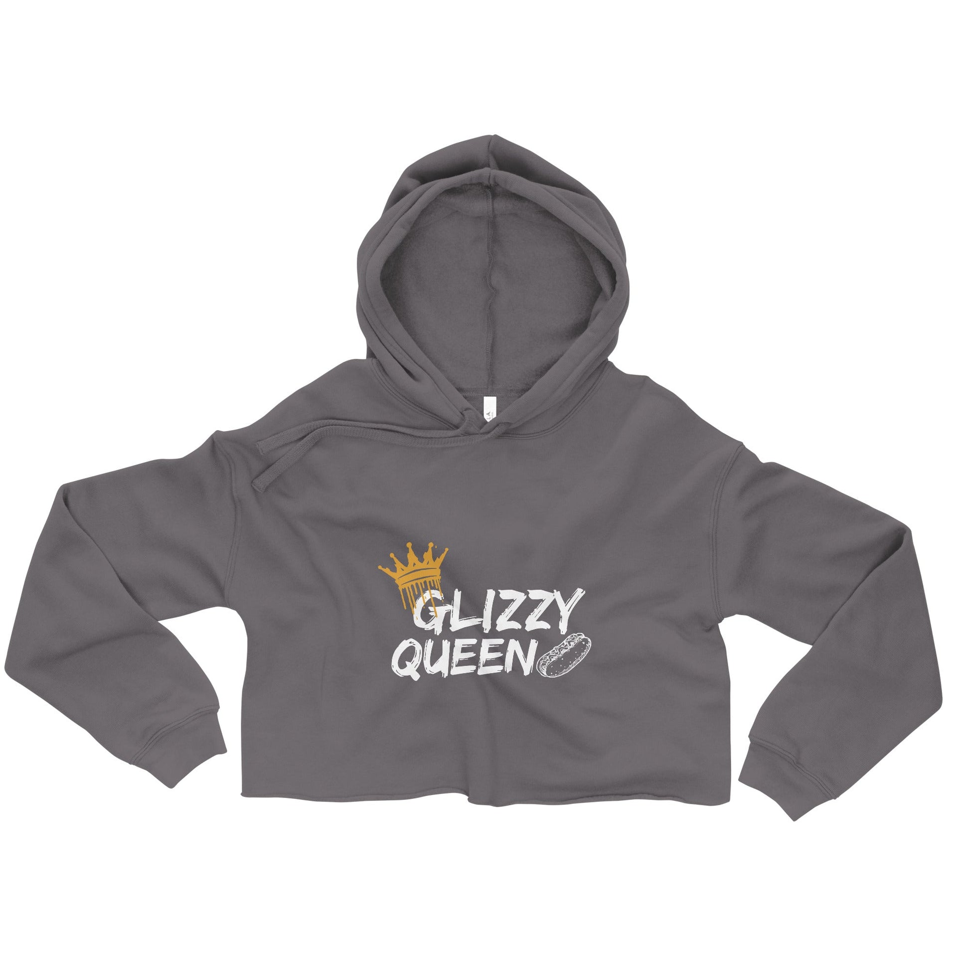 Glizzy Queen Cropped Hoodie